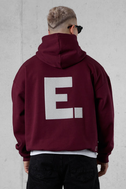 CABERNET E. STATEMENT OVERSIZED HOODIE