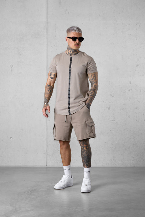 VINTAGEKHAKI STRIPE TEE