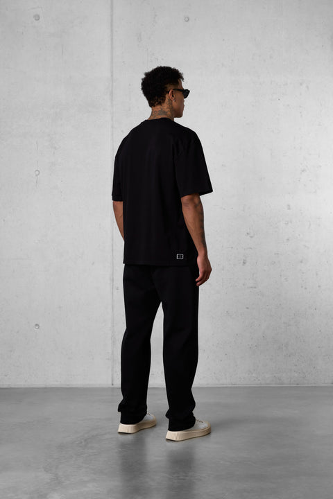 BLACK ICON OVERSIZED TEE