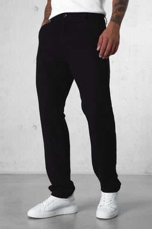 BLACK LINEN PANTS