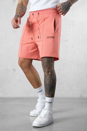 BURNTCORAL BASIC SWEATSHORTS