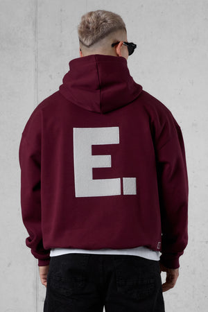 CABERNET E. STATEMENT OVERSIZED HOODIE