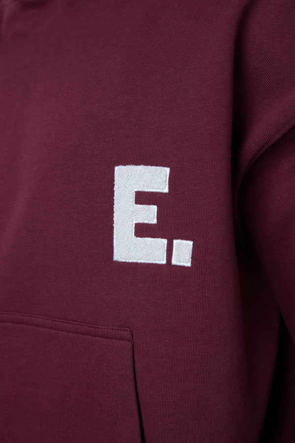 CABERNET E. STATEMENT OVERSIZED HOODIE