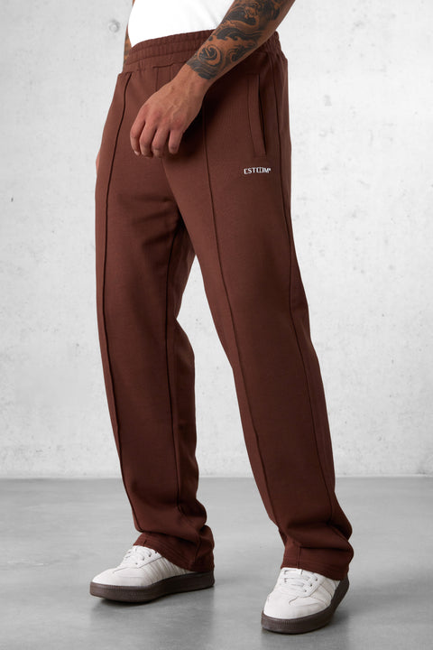 DOWNTOWNBROWN ESSENTIAL LOOSE SWEATPANTS