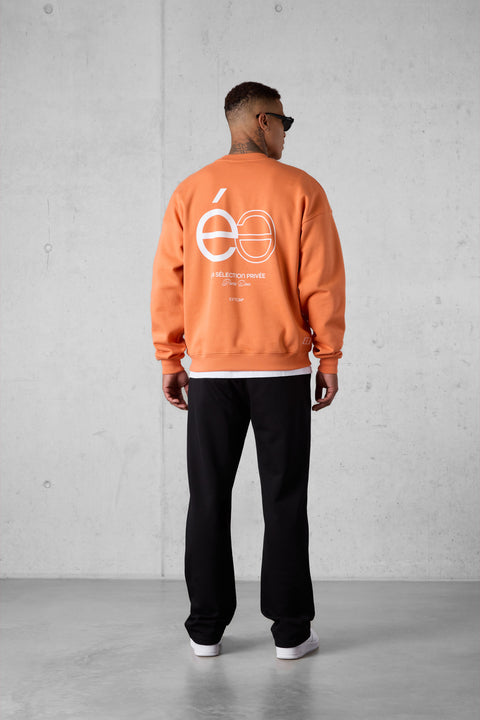 DUSTYORANGE OPPOSÉ OVERSIZED SWEATER