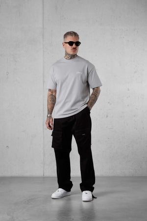 GREY SIGNATURE REGULAR TEE