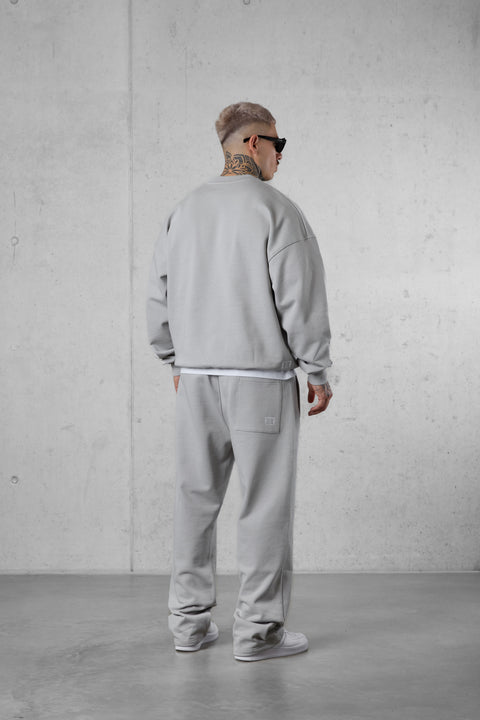 GREY DISCREET BAGGY JOGGER