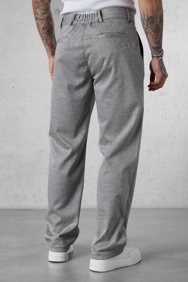 LIGHTGREY ICON TAILORED PANTS