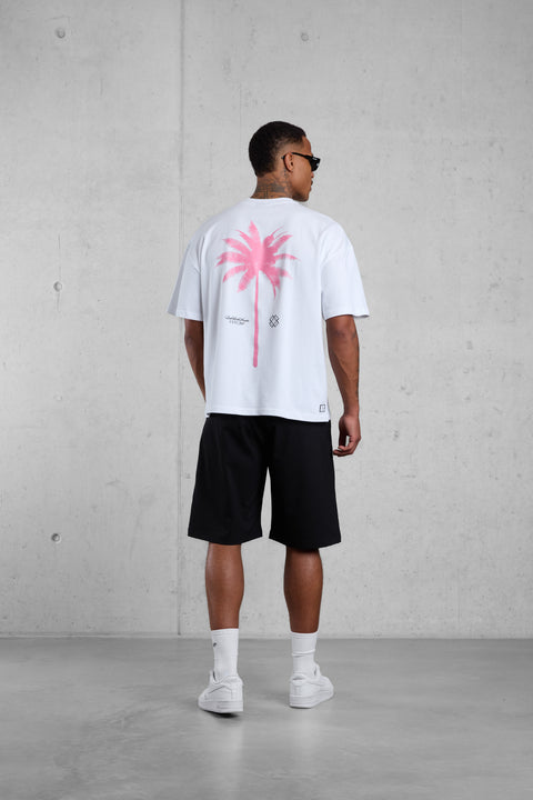 WHITE PALM OVERSIZED TEE 5.0