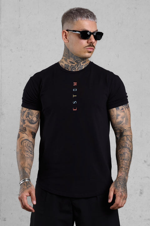 BLACK VERTICAL TEE 6.0
