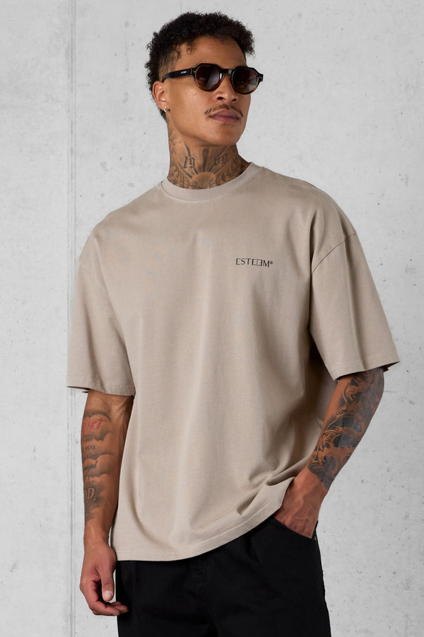 VINTAGEKHAKI DISCREET OVERSIZED TEE