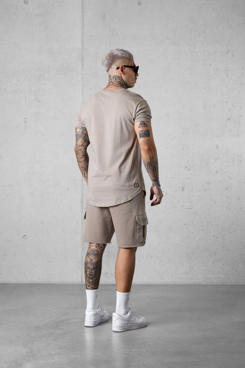 VINTAGEKHAKI STRIPE TEE