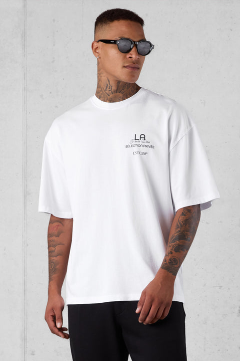 WHITE SÉLECTION PRIVÉE OVERSIZED TEE 2.0