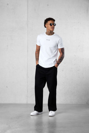 WHITE BASIC TEE